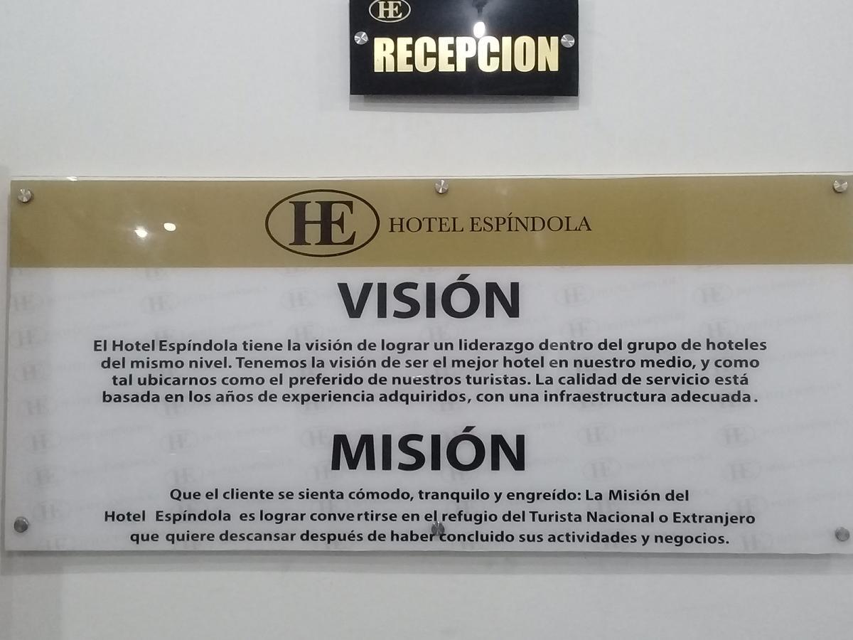 Hotel Espindola Tulcán Exterior foto